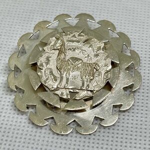925 Vintage 13 g Llama Pin Pendant Sterling Silver